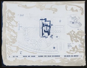 Creative Arts Building, Cal State, San Bernardino, ca.1977, design documents