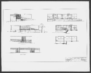 Tiberio Apartments, New Hampshire Avenue, Los Angeles, ca.1964, documents