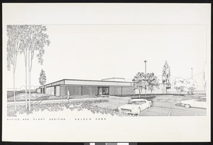 Deleco Corp., Office & plant addition, Chatsworth, ca.1964