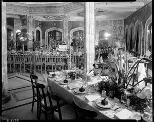 Pompeian Room, Doheny Mansion, Chester Place, Los Angeles, Calif., 1936