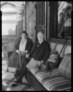 Estelle & Edward Doheny, Doheny Mansion, Los Angeles, Calif., ca. 1902-1920?