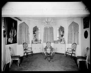 Unidentified room, Doheny Mansion, Chester Place, Los Angeles, Calif., 1933