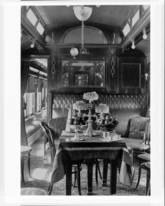 Doheny private railroad car, 1900-1901