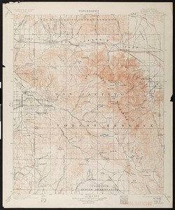 California. San Jacinto quadrangle (30'), 1901 (1913)