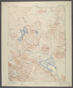 California. Honey Lake quadrangle (60'), 1893 (1909)