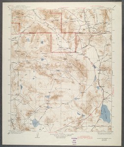 California. Avawtz Mountains quadrangle (60'), 1933 (1945)