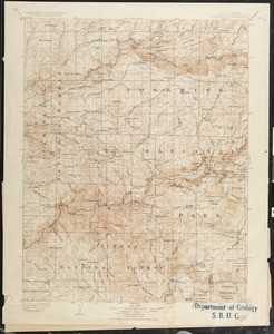 California. Yosemite quadrangle (30'), 1909 (1923)