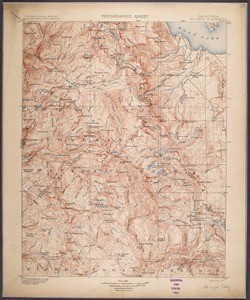 California. Mount Lyell quadrangle (30'), 1901