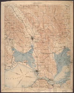 California. Napa quadrangle (30'), 1902 (1905)