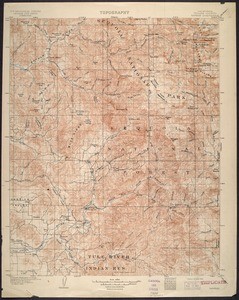 California. Kaweah quadrangle (30'), 1909