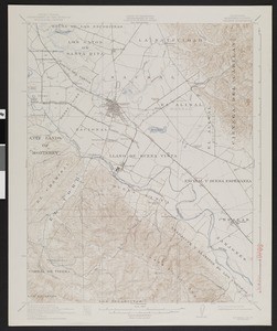 California. Salinas quadrangle (15'), 1912 (1940)