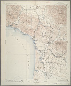 California. Arroyo Grande quadrangle (15'), 1897 (1925)