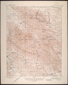 California. Mount Diablo quadrangle (15'), 1898