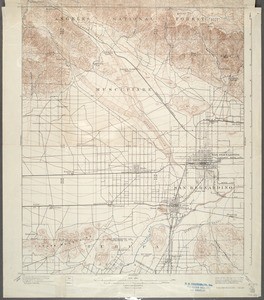 California. San Bernardino quadrangle (15'), 1901 (1926)