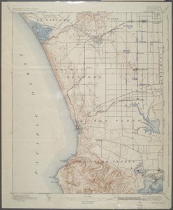 California. Redondo quadrangle (15'), 1896 (1927)