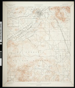 California. Riverside quadrangle (15'), 1901 (1905)