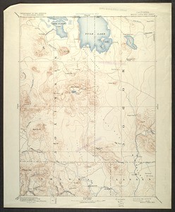 California. Modoc Lava-Bed quadrangle (60'), 1892 (1931)