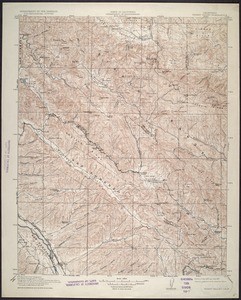 California. Priest Valley quadrangle (30'), 1915 (1927)