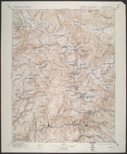 California. Downieville quadrangle (30'), 1897 (1932)