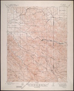 California. Tesla quadrangle (15'), 1907 (1948)