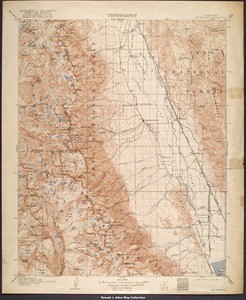 California. Mount Whitney quadrangle (30'), 1907 (1921)