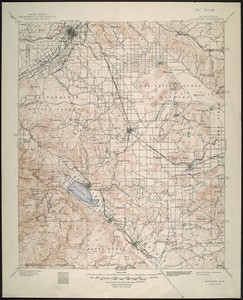 California. Elsinore quadrangle (30'), 1901 (1948)