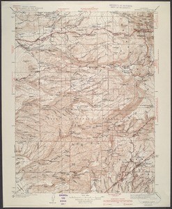 California. Mineral quadrangle (30'), 1941