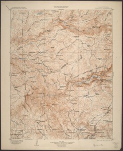 California. Yosemite quadrangle (30'), 1903 (1906)