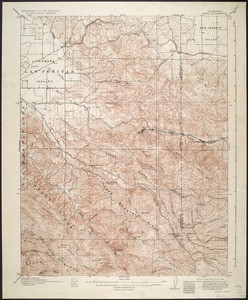 California. Tesla quadrangle (15'), 1907 (1929)
