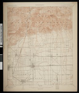 California. Cucamonga quadrangle (15'), 1903