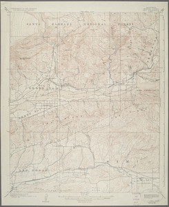 California. Piru quadrangle (15'), 1921 (1927)