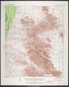 Arizona. Dome Rock Mountains quadrangle (15'), 1933