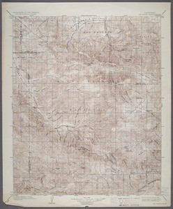 California. Mount Pinos quadrangle (30'), 1903 (1932)