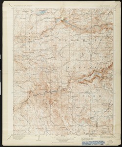 California. Yosemite quadrangle (30'), 1909 (1929)