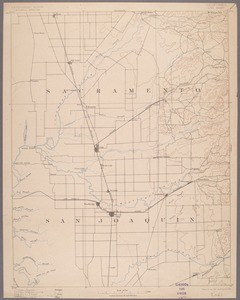 California. Lodi quadrangle (30'), 1894 (1898)