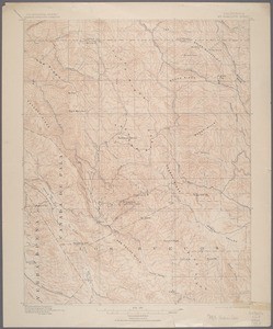 California. Mount Hamilton quadrangle (15'), 1897 (1906)