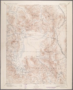 California. Sierraville quadrangle (30'), 1894 (1927)