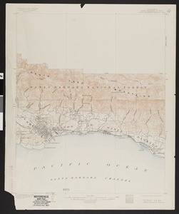 California. Santa Barbara Special quadrangle (15'), 1903 (1909)