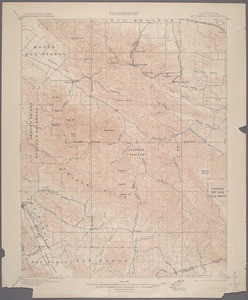 California. Mount Diablo quadrangle (15'), 1898 (1905)