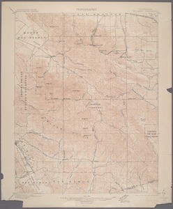 California. Mount Diablo quadrangle (15'), 1898 (1905)