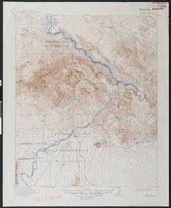 Arizona-California. Parker quadrangle (30'), 1911 (1947)