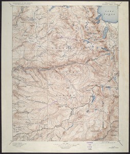 California. Pyramid Peak quadrangle (30'), 1896 (1932)