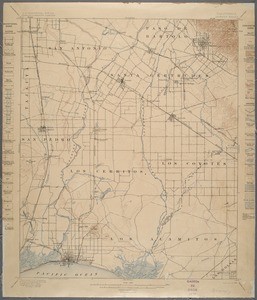 California. Downey quadrangle (15'), 1899