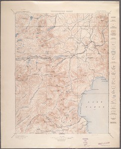 California. Truckee quadrangle (30'), 1895