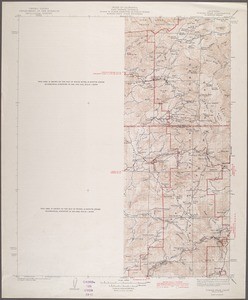 California. Tobias Peak quadrangle (30'), 1943