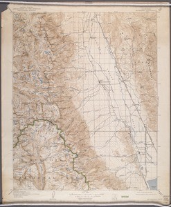 California. Mount Whitney quadrangle (30'), 1907 (1939)