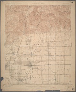 California. Cucamonga quadrangle (15'), 1900