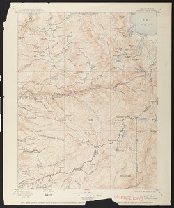 California. Pyramid Peak quadrangle (30'), 1896 (1909)