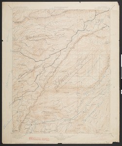 California. Big Trees quadrangle (30'), 1901 (1905)