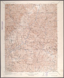 California. Weaverville quadrangle (30'), 1913 (1928)